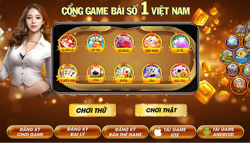 Cách tải game bài đổi thưởng tặng vốn 