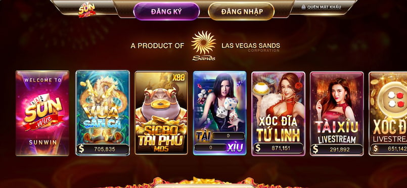 đăng nhập chơi game đổi thưởng